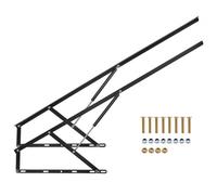 VEVOR Elevador de Cama Compatible de 150 x 200 cm Capacidad de 140 kg Kit de Hardware Mecánico de Cama Palanca Neumática Vertical de Lujo Soporte de Cama Resistente para Habitación de Invitados