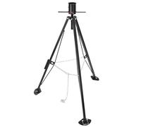 VEVOR Elevador de estabilización para Autocaravana, Altura Ajustable de 880 a 1450 mm, Capacidad de Carga de 2,27 toneladas, Soporte de trípode Plegable de 200 x 200 x 1326 mm, Incluye Accesorios