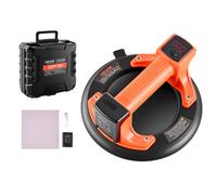 VEVOR Elevador de Succión Inalámbrico, Elevador de Vidrio por Vacío de 203 mm con Pantalla Digital para Potencia de Succión y Nivel de Batería, Capacidad 200 kg, para Levantar Azulejos, Granito