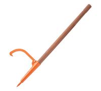 VEVOR Elevador de Troncos con Mango de Madera Recubierto de Goma de 1180mm Gato para Troncos de Diámetro de hasta 18" Gancho para Troncos Resistente a la Oxidación para Rodar, Elevar y Girar Troncos