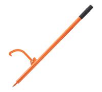 VEVOR Elevador de Troncos con Mango de Metal Recubierto de Goma de 1180mm Gato para Troncos de Diámetro de hasta 19" Gancho para Troncos Resistente a la Oxidación para Rodar, Elevar y Girar Troncos