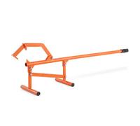 VEVOR Elevador de Troncos de Acero Resistente Mango de 1180mm Gato para Troncos con Gancho de Inclinación Ajustable para Troncos de Diámetro de hasta 15" Gato para Cortar, Levantar y Rodar Troncos