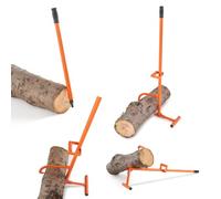VEVOR Elevador de Troncos Resistente Mango de Metal de 1219 mm Gato para Troncos con Gancho de Inclinación Ajustable para Troncos de Diámetro de hasta 38 cm Gato para Enrollar, Levantar Troncos