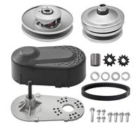 VEVOR Embrague de Transmisión Motor de 2 a 8 HP Embrague de Transmisión de Alta Resistencia 2000 RPM con Ruedas de Diseño Asimétrico y Correa de Goma Embrague Resistente y Duradero para Varios Motores