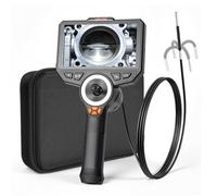 VEVOR Endoscopio Cámara de Inspección de 360° Articulado en 4 Direcciones con Pantalla IPS, Sonda de 3,9 mm, Batería 7000 mAh, Luces LED, 32 GB, Zoom Multinivel, para Motores Espacios Reducidos y HVAC
