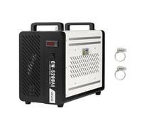 VEVOR Enfriador de Agua Industrial 5460 BTU/h, Sistema de Enfriamiento de Enfriador de Agua con Compresor, Caudal Máximo de 4,2 GPM, Tanque de 7 L, para Máquina de Grabado y Corte Láser de CO2