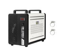 VEVOR Enfriador de Agua Industrial 5460 BTU/h, Sistema de Enfriamiento de Enfriador de Agua con Compresor, Caudal Máximo de 4,2 GPM, Tanque de 7 L, para Máquina de Grabado y Corte Láser de CO2