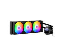 VEVOR Enfriador de Líquido para CPU con Luz ARGB y 3 Ventiladores PWN de 120 mm