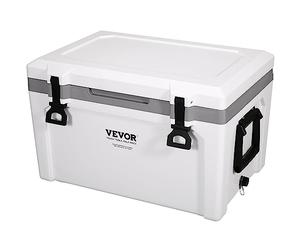 VEVOR Enfriador duro ultraligero, enfriador de retención de hielo con mango resistente, lonchera para camping, viajes, al aire libre, se mantiene fresco hasta 6 días, 30% más ligero que los