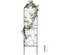 VEVOR Enrejado de Metal para Plantas Trepadoras 38 x 152 cm Soporte para Rosas Trepadoras 1 Pieza Arco para Enredaderas Soporte para Pepinos Decorativo para Clemátides para Patio, Césped, Jardín