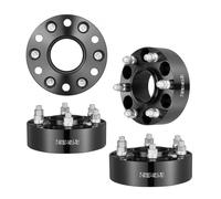 VEVOR Espaciadores de Rueda Forjados de φ 176 x 82,8 mm 6 Espárragos 4 uds Negro
