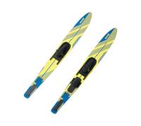 VEVOR Esquís Acuáticos de 170,2 cm, con Fijaciones de Herradura Ajustables X-9 y Puntera Trasera Acolchada, Revestimiento UV de Alto Brillo, Ideal para Adultos de hasta 136 kg, 1702 x 200 x 26 mm