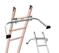 VEVOR Estabilizador de Escalera Separador de Escalera Extensible Accesorios de Escalera de Pared Servicio Pesado para Canalones de Techo Amplia Adaptabilidad con Pies de Goma Antideslizantes
