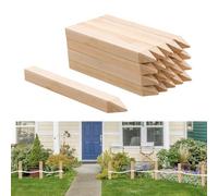 VEVOR Estacas de Madera de Abeto 20 Piezas 30,5 x 2,5 x 2,5 cm, Estacas de Jardín con Punta Afilada, Postes de Señalización para Cercas de Sedimentos, Límites de Patio, Sitios de Construcción