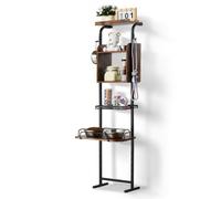 VEVOR Estación de Alimentación 50x19,8x145 cm Comedero Elevado para Perros Soporte para Comederos para Perros Ajustable en Altura Cuenco Elevado Barra para Perros Grandes, Medianos, Pequeños