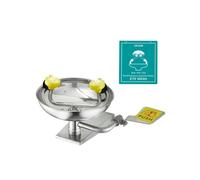 VEVOR Estación Lavaojos de Emergencia, Lavaojos de Pared de Acero Inoxidable Lavaojos de Primeros Auxilios de 41 x 33 x 24 cm Ideal para Laboratorios, Fábricas, Escuelas y Obras de Construcción