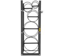 VEVOR Estante para tanque de refrigerante, estante para tanque cilíndrico con 2-30 lb y 3 botellas pequeñas