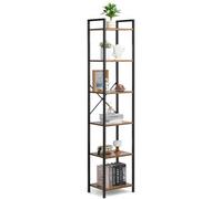 VEVOR Estantería de Metal de 30 x 40 x 187 cm de 6 Niveles con Estantes Abiertos