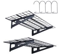 VEVOR Estantes Flotantes de Pared para Garaje, de Metal, 122 x 61 cm, 2 Piezas