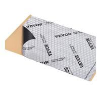 VEVOR Estera de Aislamiento Acústico 2 mm Insonorización de Automóviles 3,3m² Caucho de Butilo Material de Insonorización 248,9x398,8 mm Estera de Aislamiento Térmico Estructura de 3 Capas para Coches