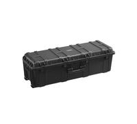 VEVOR Estuche Rígido Impermeable de 1120 x 405 x 342 mm de Gran Capacidad con 3 Asas, Estuche Protector IP67 con 6 Clips, 6 Orificios para Candado y Espuma Insertada para Equipos Grandes, Negro