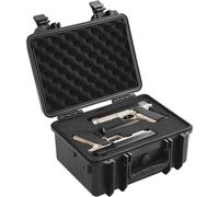 VEVOR Estuche Rígido para Armas con Cerradura 365 x 295 x 197 mm para 2 Armas