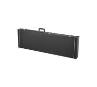 VEVOR Estuche Rígido Rectangular de 1220 x 400 x 100 mm para Bajos con Cerradura, Pestillo, Asa, Acolchado de PVC, Forro Suave, Resistente al Agua, Estuche Rígido para Bajos de 39 a 46,5", Negro