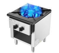 VEVOR Estufa de Gas Comercial 1 Quemador Encimera 460 x 620 x 615 mm 90000 BTU