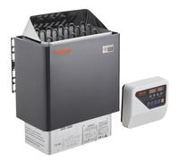VEVOR Calentador de Sauna Eléctrico Portátil 8kW 400V 3N con Temporizador de 3 Horas Controlador Digital 110°C Máx para Sauna de 8-12 m³ Ducha de Spa de Hotel Uso Comercial, Piedras No Incluidas