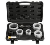VEVOR Expansor de Tubo de Escape, Kit Herramienta para Expandir Tubos de Escape de 41,27 a 107,95 mm, Espesor de pared hasta 1,5 mm con 7 Dados Expansores para Reparación Talleres y Garajes Domésticos