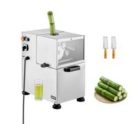 VEVOR Exprimidor de Caña de Azúcar Eléctrico 800 W 300 kg/h 550 x 380 x 520 mm