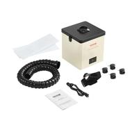 VEVOR Extracción de humo de soldadura, 100 W, 240 m³/h, mini ordenador de escritorio, 5800 rpm, filtro de 3 niveles, para estación de soldadura