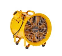 VEVOR Extractor de Aire Industrial 500 W Ventilador Extractor Portátil Volumen de Aire de 304,8 mm 4247 m3/h Cable de Alimentación de 3 m Sin Toma de Carga Ventilador Portátil para Aspirar Polvo, Humo