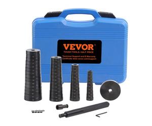 VEVOR Extractor de Cojinetes de Rueda 52 Piezas Kit de Montaje y Desmontaje Silentbloc y Cojinetes 49 Discos de Acero 18-65 mm con Caja Juego de Accesorios para Cojinete Prensa Sello Taller Garaje