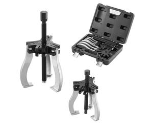 VEVOR Extractor de mandíbula 2 PCS 2/5T Extractor de Cojinetes de Tracción Extractor de Cubo de Rueda de Acero 76,2 mm 177,8 mm para Máquinas de Poleas de Desmontaje de Engranajes de Mantenimiento