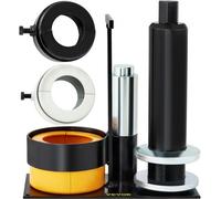 VEVOR Extractor de Piñones de Acero Extractor de Rodamientos de Cojinetes Extractor de Piñones 3 Cojinetes 11,3/11,3/13,2 cm Herramienta Extractor de Piñones para Cojinetes Dana 30/40/60/70