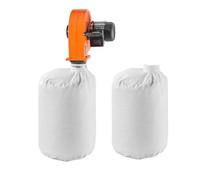 VEVOR Extractor de Polvo de Pared, 1 HP, 951,45 m³/h, con Bolsa Colectora de Polvo 2,5 Micras y 79,5 L, Extractor de Virutas a Carpintería, Talleres y Fábricas Industriales, 1040 x 350 x 400 mm