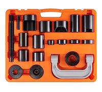 VEVOR - Extractor de rótulas de Acero con adaptadores de Varios tamaños, Kit de desmontaje y Montaje, Juntas de rótulas, Junta en U, Pasador de Anclaje de Freno para vehículos 2WD 4WD