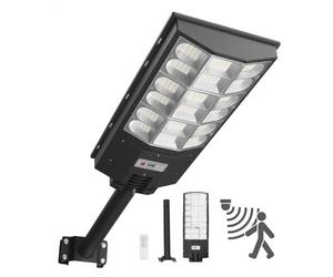 VEVOR Farola Solar para Exteriores de 12000 W, 900 000 LM, Luz de Estacionamiento, Iluminación de Seguridad LED con Sensor de Movimiento, IP65, Impermeable, para Entrada de Vehículos y Patio
