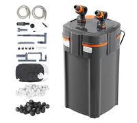 VEVOR Filtro de Acuario 1500L/H, Filtro de 4 Etapas 454L, Filtro Interno Ultra Silencioso con Protección UV, Potente Filtro Sumergible con Múltiples Funciones para Acuarios, 15W