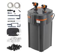 VEVOR Filtro de Acuario 1500L/H, Filtro de 4 Etapas 454L, Filtro Interno Ultra Silencioso con Protección UV, Potente Filtro Sumergible con Múltiples Funciones para Acuarios, 15W