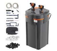 VEVOR Filtro de acuario 528 GPH, filtro de 5 etapas de 200 galones, filtro interno ultra silencioso con protección UV, filtro de potencia sumergible con múltiples funciones para acuarios, 20 W