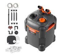 VEVOR Cartucho de filtro de acuario 113,6 L Lámpara UV 8W Pecera