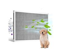 VEVOR Filtro de Aire Electrostático Sostenible, Lavable y Reutilizable, de Aluminio, Horno AC/HVAC, MERV 8, Larga Vida Útil, Hogar u Oficina más Saludables, 393,7 x 626 x 20,8 mm, Plata, 1 ud