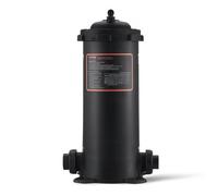 VEVOR Filtro de Piscina de Cartucho 4,6 m² Filtro de Piscina Enterrado Sistema de Filtración de Piscina sobre el Suelo con Filtro Mejorado a Prueba de Fugas para Jacuzzi, Spa, Piscina Inflable