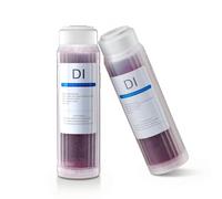 VEVOR Filtro Desionizado 2 x 0,5 L para Sistema de Lavado Impecable, Cartucho de Resina Que Cambia de Color, Compatible con Sistemas de Agua Desionizada PRS-101XC para Autos, Casas Rodantes, Ventanas