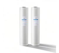 VEVOR Filtro Desionizado 2 x 4 L de Resina DI de Lecho Mixto, Cartucho de Resina para Sistema de Lavado Impecable, con Sistemas de Agua Desionizada PRS-207SLXC, PRS-TCXC, PRS-TCXC-PT y PRS-207XCGB