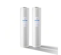 VEVOR Filtro Desionizado 2 x 4 L de Resina DI de Lecho Mixto, Cartucho de Resina para Sistema de Lavado Impecable, con Sistemas de Agua Desionizada PRS-207SLXC, PRS-TCXC, PRS-TCXC-PT y PRS-207XCGB