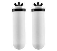 VEVOR Filtros de Agua de Repuesto 2 Piezas Purificador de Agua Compatible con la Mayoría de las Marcas Filtro de Carbón Activado y Filtro de Cerámica para Sistema de Filtración de Agua por Gravedad
