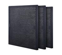 VEVOR Filtros de carbón activado 3 piezas filtros de e etapa 2 de repuesto de filtro de aire compatibles con purificador, purificadores de aire, equipo de restauración de daños por agua